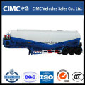 Cimc 3 Eje 55m3 Cemento Bulker Remolque con Motor Weichai 4102